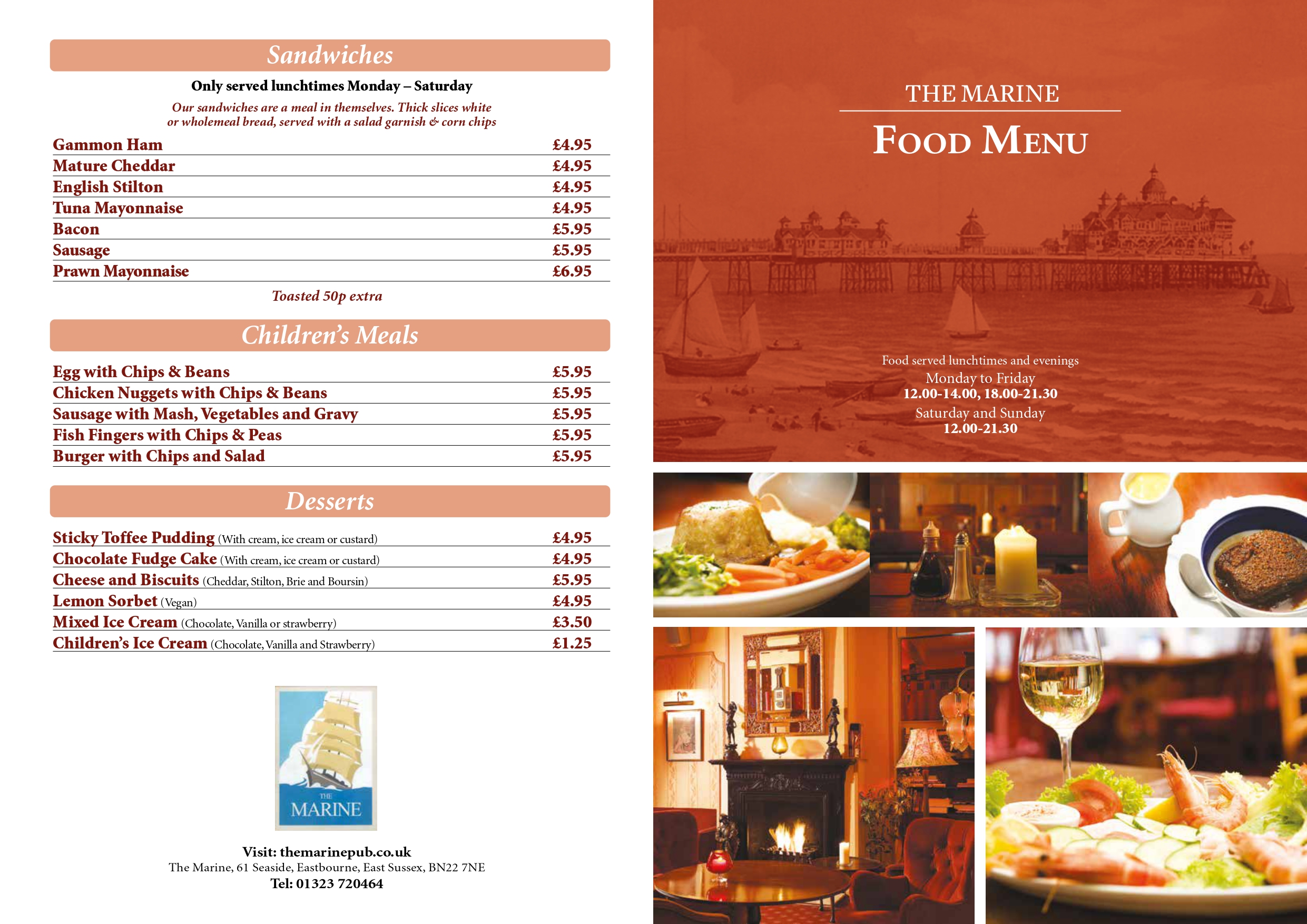 Food & Drink The Marine Pub Eastbourne