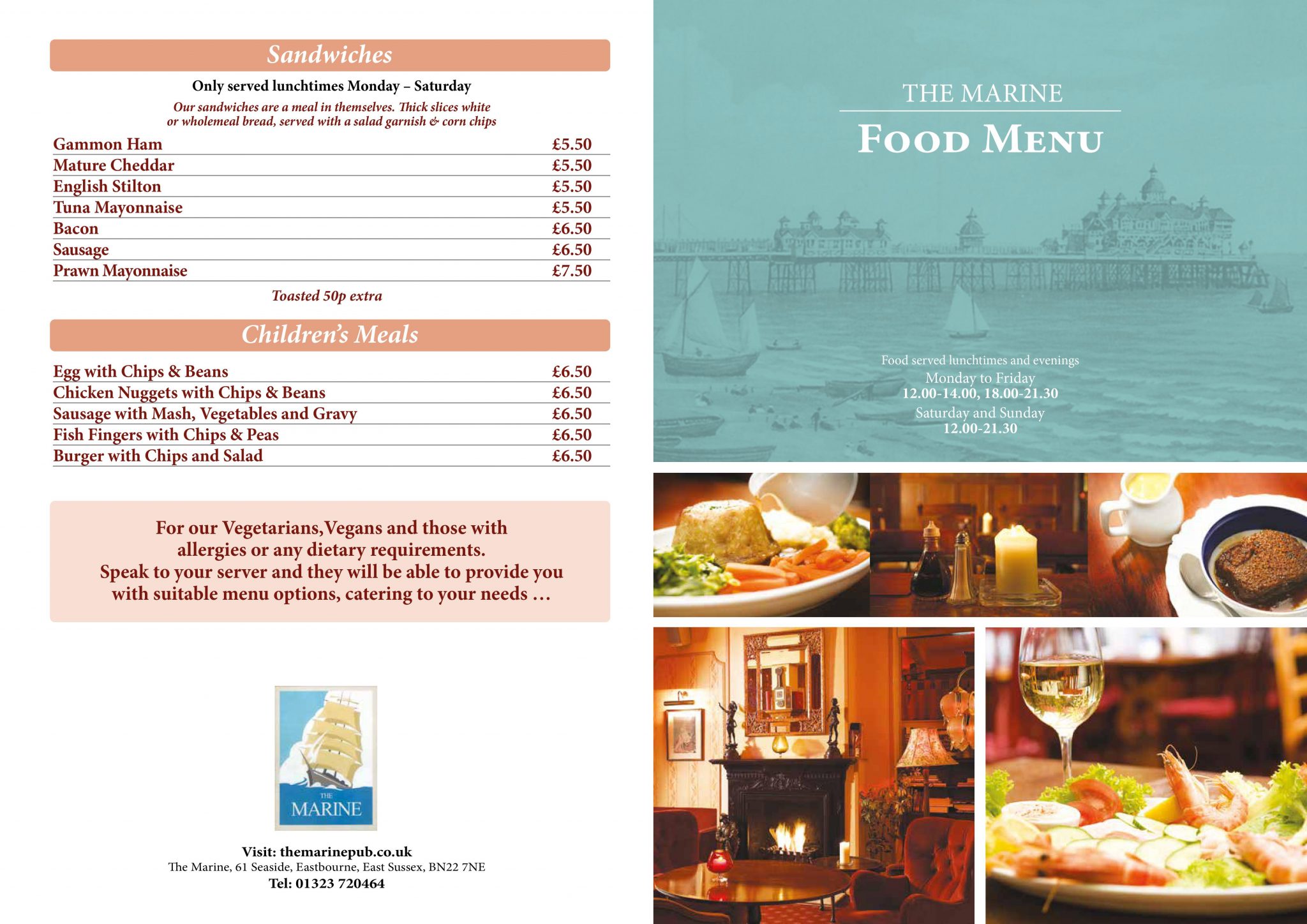 Food & Drink The Marine Pub Eastbourne